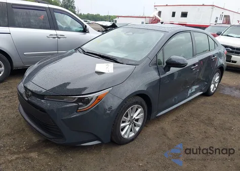 2023 Toyota Corolla Le из США, поврежденный, VIN JTDB4MEEXP3002047